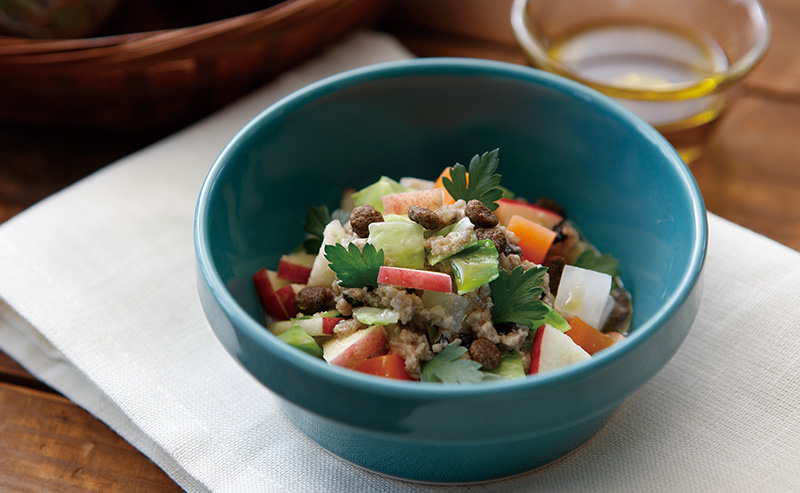 ドイツ鱒のサラダボウル