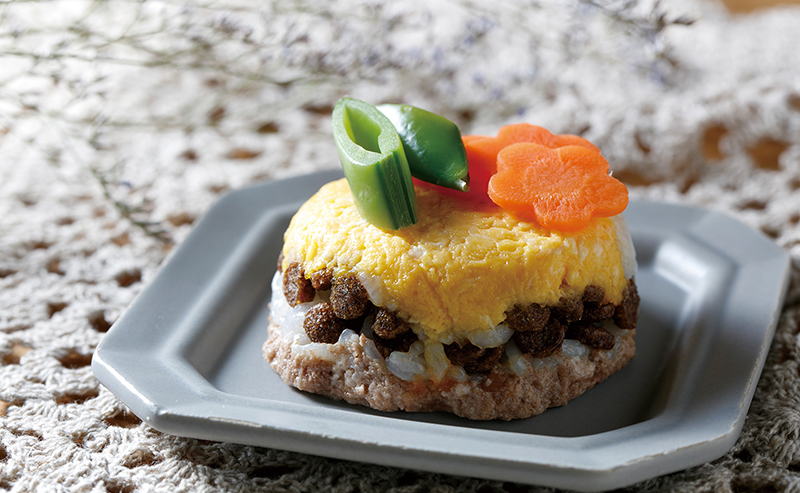 七面鳥の押し寿司風